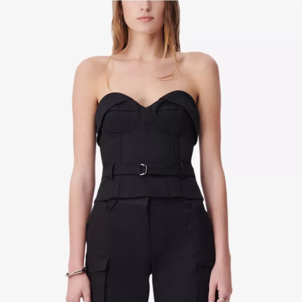 IRO ADIM BUSTIER TOP